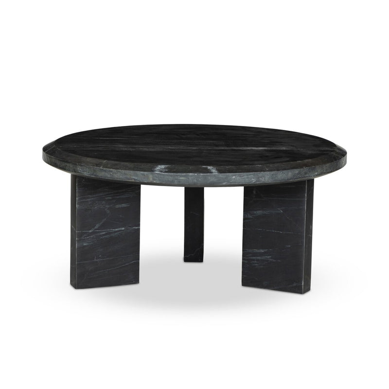 Dakota Nesting Coffee Table - Black Marble
