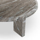 Dakota Nesting Coffee Table - Dark Taupe Marble Solid