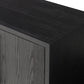 Adolfo Media Console - Modern Black Ash