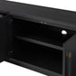 Adolfo Media Console - Modern Black Ash