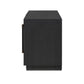 Adolfo Media Console - Modern Black Ash