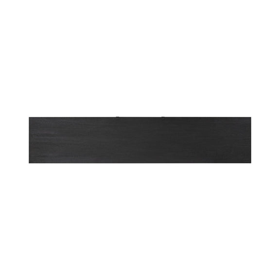 Adolfo Media Console - Modern Black Ash