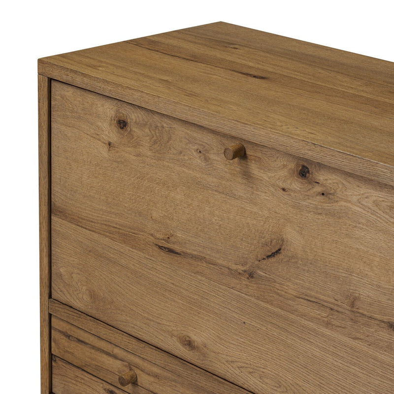 Bergstrom Secretary Desk - Warm Natural Oak Veneer