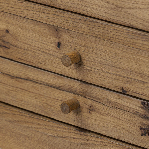 Bergstrom Secretary Desk - Warm Natural Oak Veneer