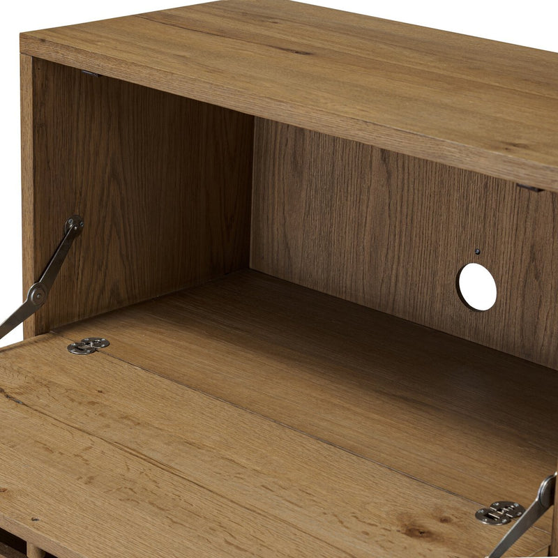 Bergstrom Secretary Desk - Warm Natural Oak Veneer