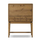 Bergstrom Secretary Desk - Warm Natural Oak Veneer