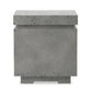 Posen Outdoor Square Propane Enclosure - Pewter Concrete
