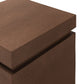Posen Outdoor Square Propane Enclosure - Clay Concrete