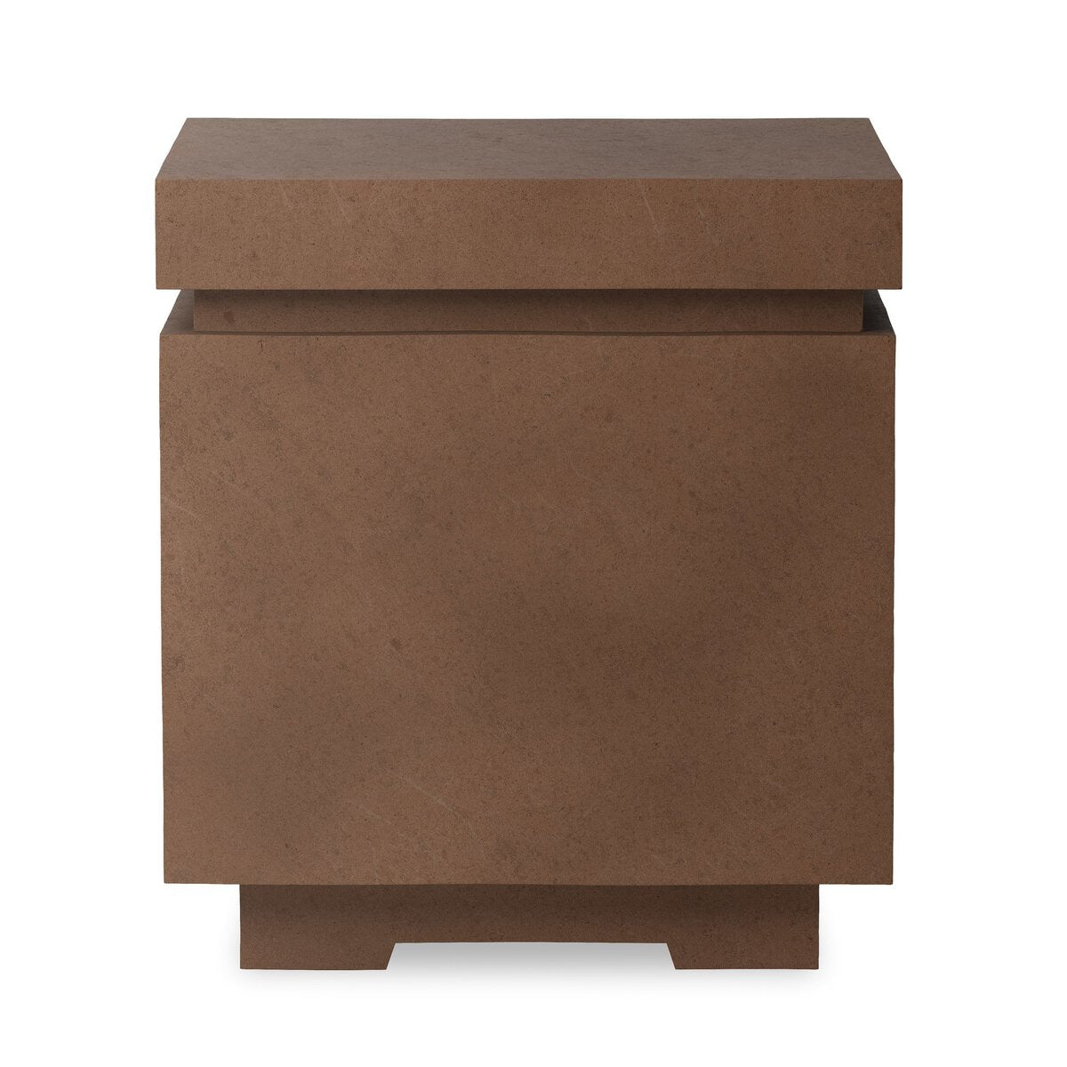 Posen Outdoor Square Propane Enclosure - Clay Concrete