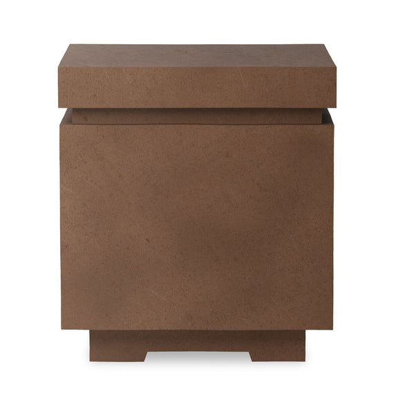 Posen Outdoor Square Propane Enclosure - Clay Concrete