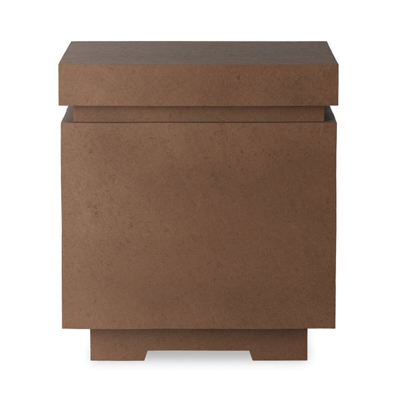 Posen Outdoor Square Propane Enclosure - Clay Concrete