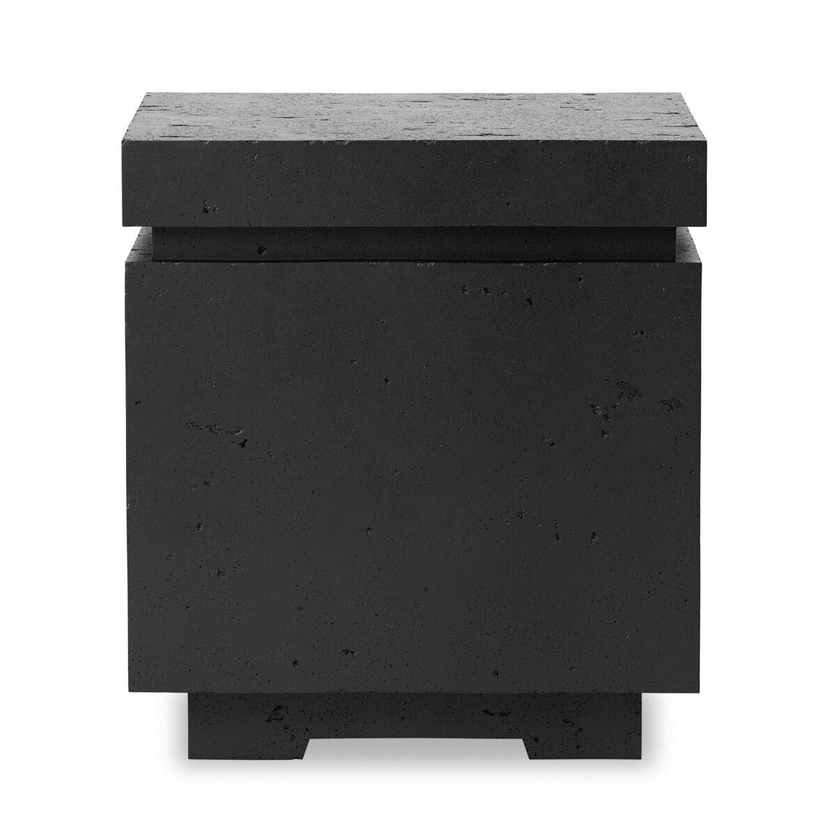 Posen Outdoor Square Propane Enclosure - Textured Ebony