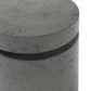 Higgins Outdoor Round Propane Enclosure - Pewter Concrete