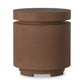 Higgins Outdoor Round Propane Enclosure - Clay Concrete