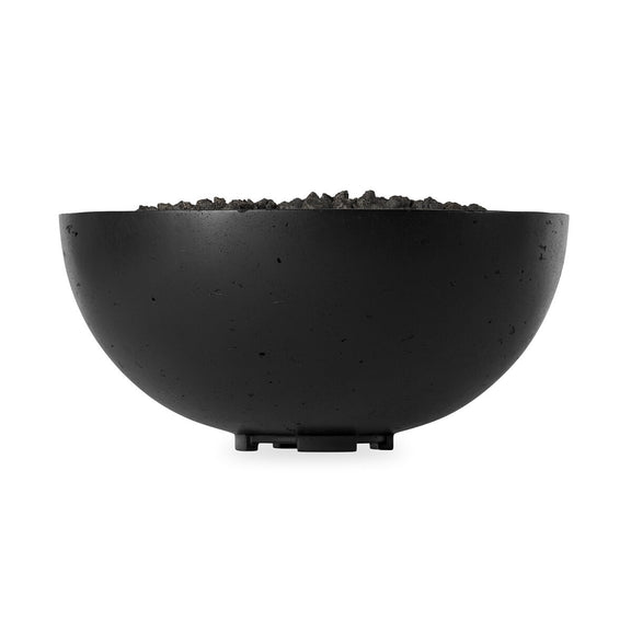 Bronson Outdoor Fire Table - Textured Ebony