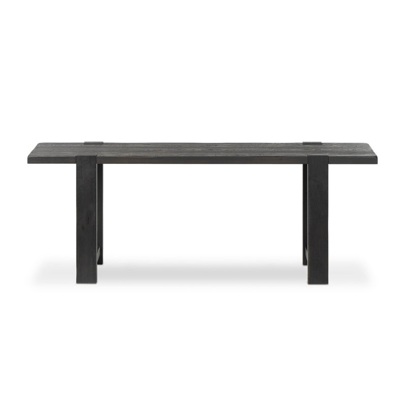 Matei Console Table - Smoked Black