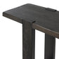 Matei Console Table - Smoked Black