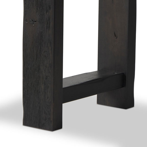 Matei Console Table - Smoked Black