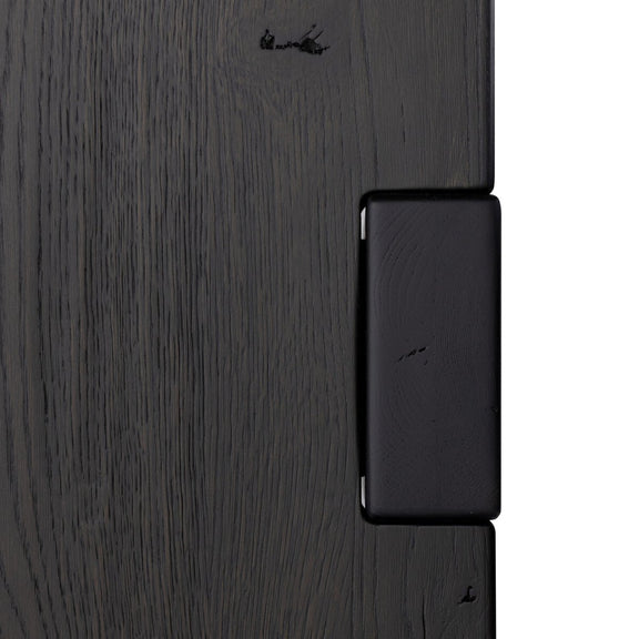 Matei Console Table - Smoked Black