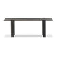 Matei Console Table - Smoked Black