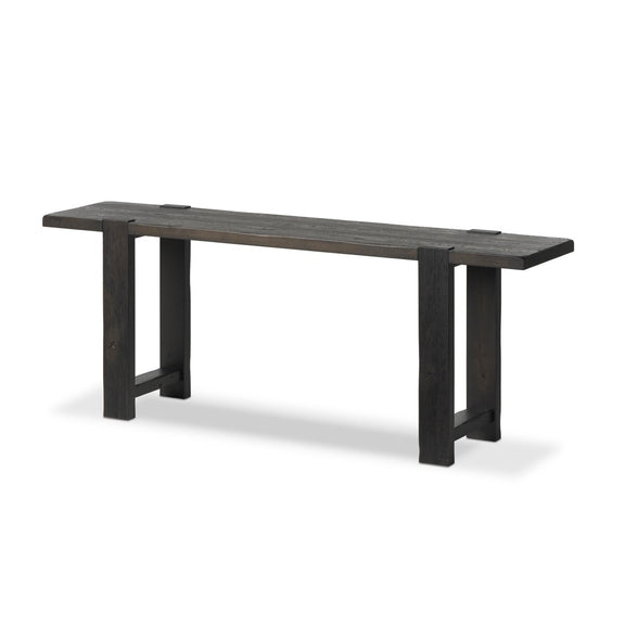 Matei Console Table - Smoked Black