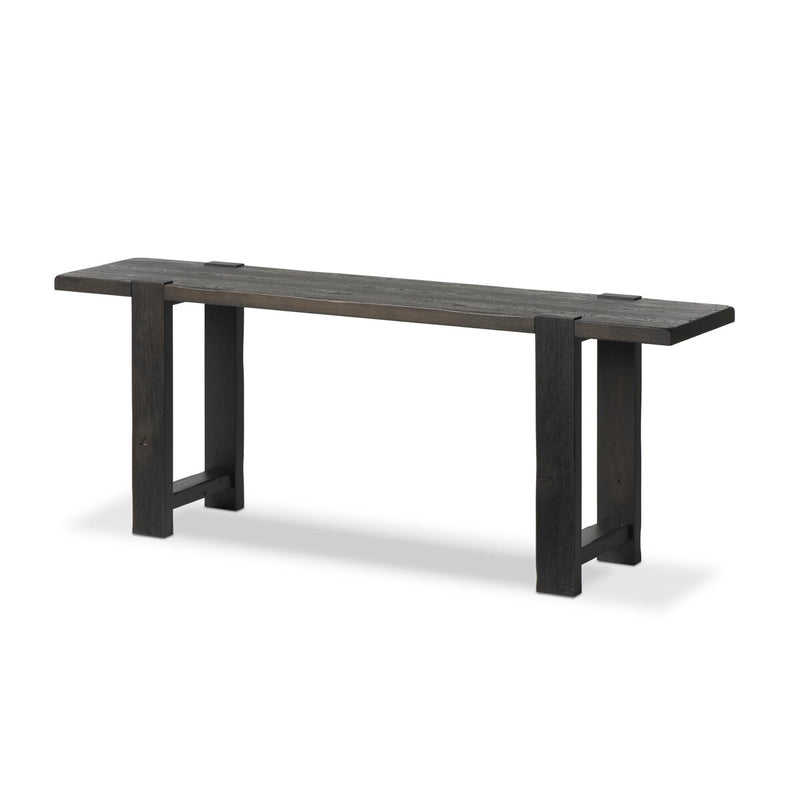 Matei Console Table - Smoked Black
