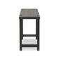Matei Console Table - Smoked Black