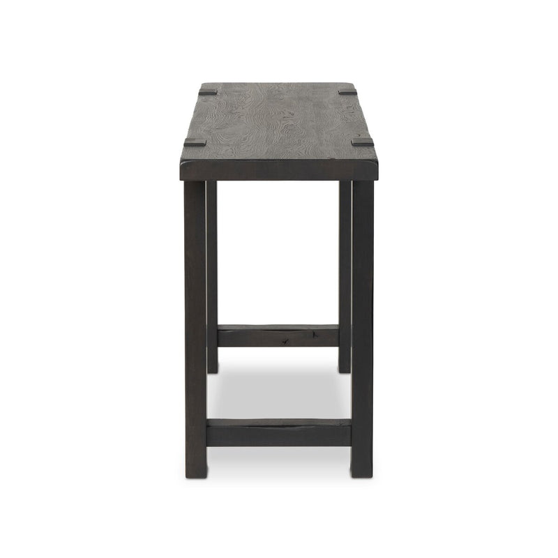 Matei Console Table - Smoked Black