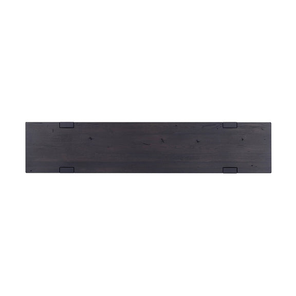 Matei Console Table - Smoked Black