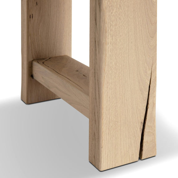 Matei Console Table - Bleached Oak