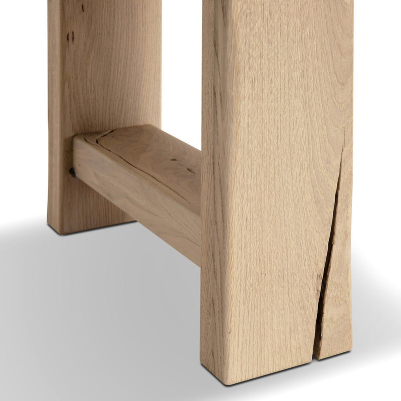 Matei Console Table - Bleached Oak