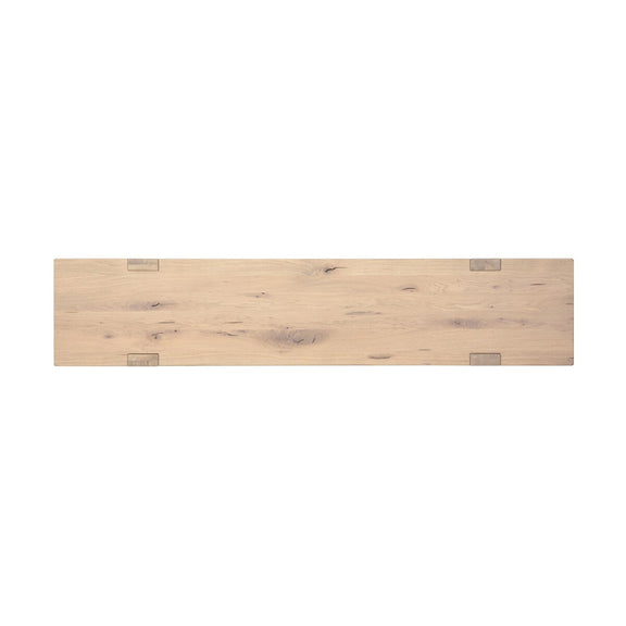 Matei Console Table - Bleached Oak