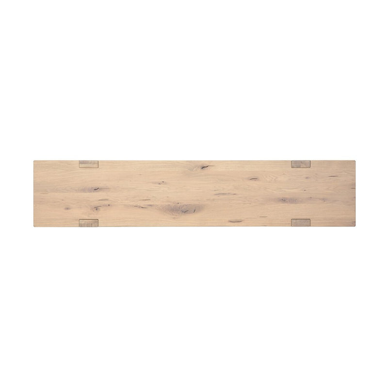 Matei Console Table - Bleached Oak