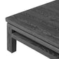 Oman Coffee Table - Rustic Black Veneer