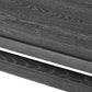 Oman Coffee Table - Rustic Black Veneer
