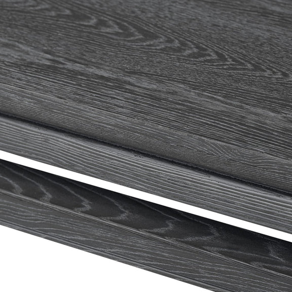 Oman Coffee Table - Rustic Black Veneer