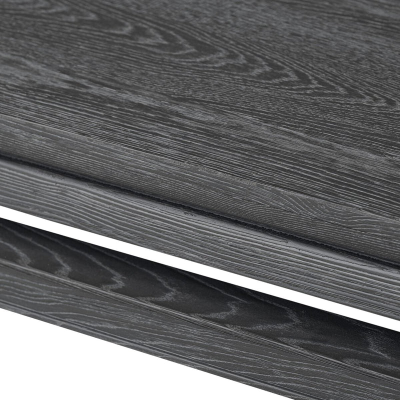 Oman Coffee Table - Rustic Black Veneer