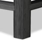 Oman Coffee Table - Rustic Black Veneer