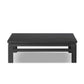 Oman Coffee Table - Rustic Black Veneer