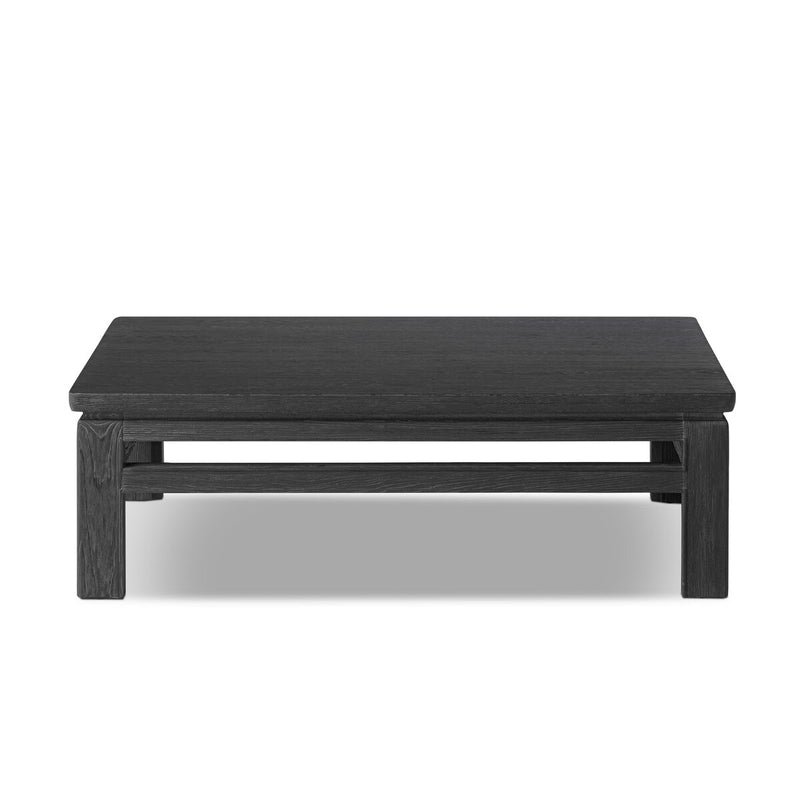 Oman Coffee Table - Rustic Black Veneer