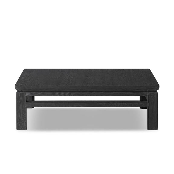 Oman Coffee Table - Rustic Black Veneer