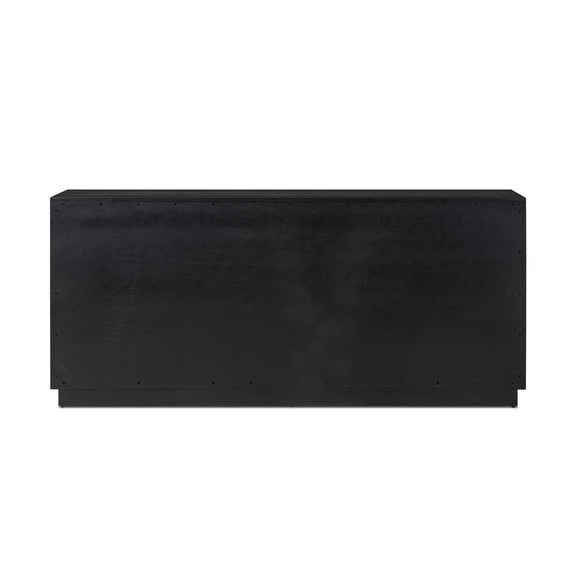 Adolfo 6 Drawer Dresser - Modern Black Ash