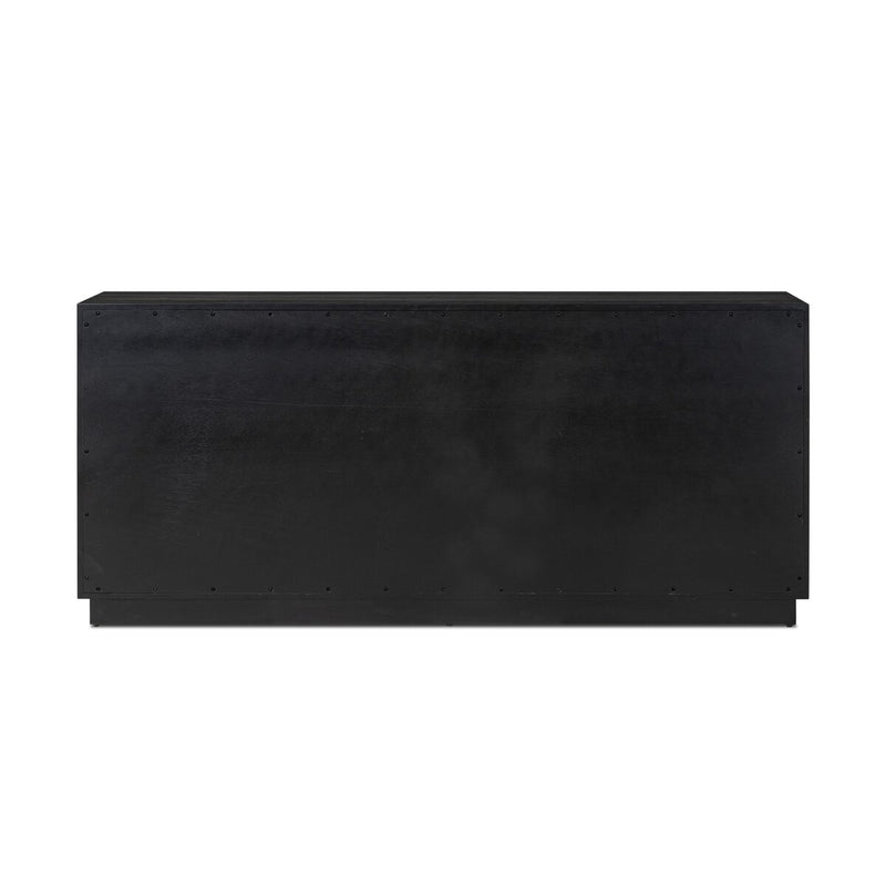 Adolfo 6 Drawer Dresser - Modern Black Ash