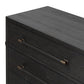 Adolfo 6 Drawer Dresser - Modern Black Ash