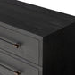 Adolfo 6 Drawer Dresser - Modern Black Ash