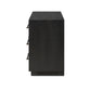 Adolfo 6 Drawer Dresser - Modern Black Ash