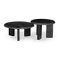Dakota Nesting Coffee Tables - Black Marble