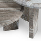 Dakota Nesting Coffee Tables - Dark Taupe Marble Solid