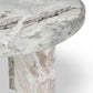 Dakota Nesting Coffee Table - Creamy Taupe Marble Solid