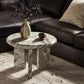Dakota Nesting Coffee Table - Creamy Taupe Marble Solid
